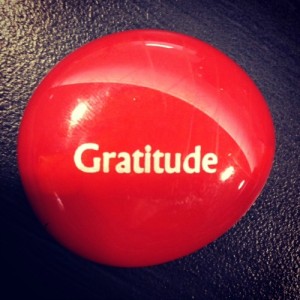 gratitude button